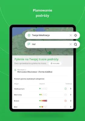 Apsik! aplikacja dla alergików android App screenshot 1