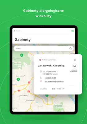Apsik! aplikacja dla alergików android App screenshot 3