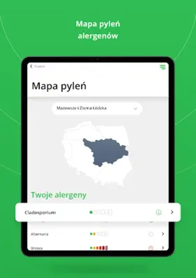 Apsik! aplikacja dla alergików android App screenshot 5