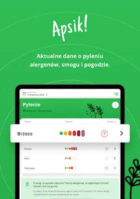 Apsik! aplikacja dla alergików android App screenshot 7